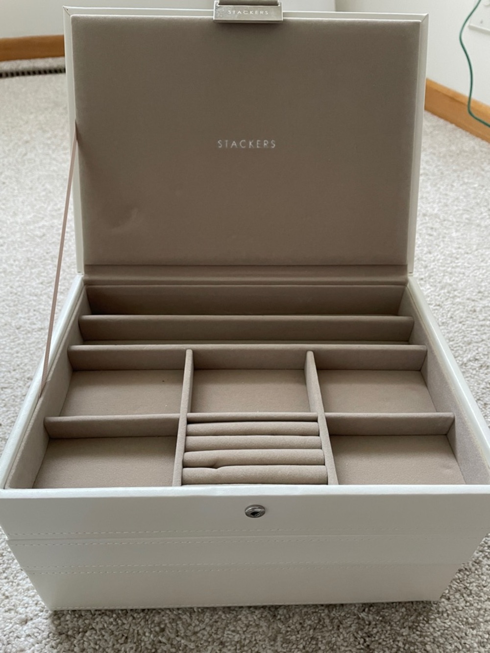 Stackers White Jewelry Box - Picture 4 of 7